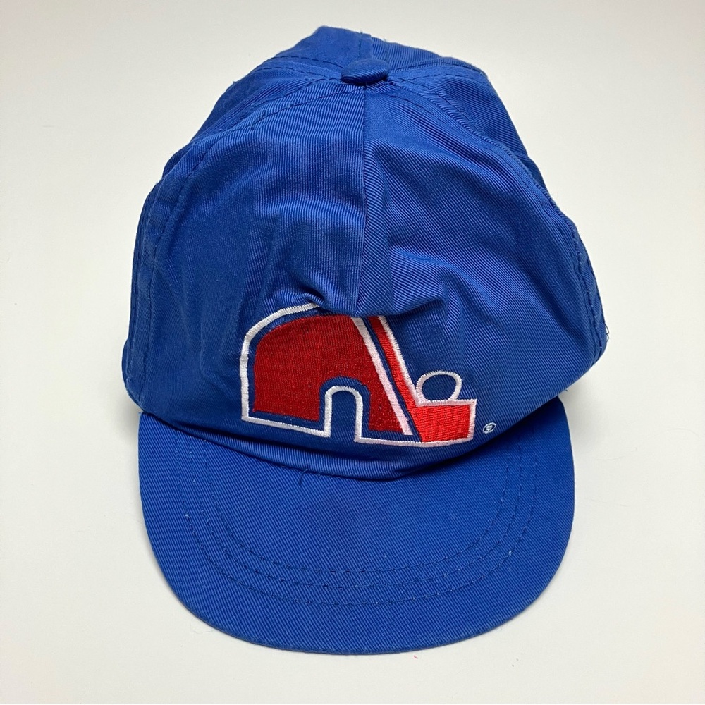90s Vintage NHL Quebec Nordiques Kids Hat 1993 Québec National Hockey League